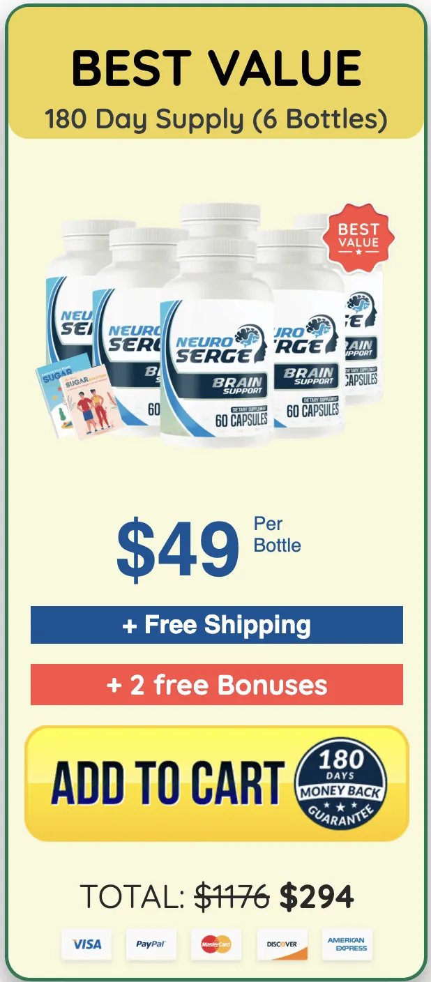 Neuro Surge -6-bottle